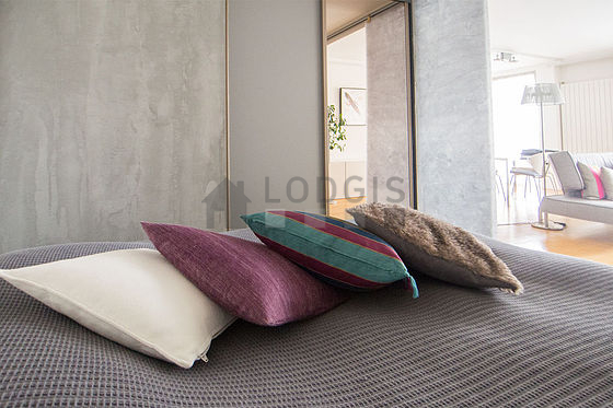 Bedroom equipped with wardrobe, cupboard, bedside table