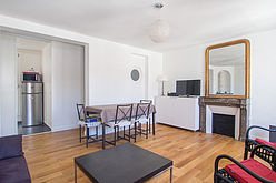 Wohnung Paris 4° - Wohnzimmer