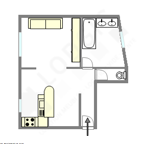 Apartment Paris 12° - Interactive plan