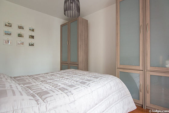 Bedroom equipped with wardrobe, cupboard
