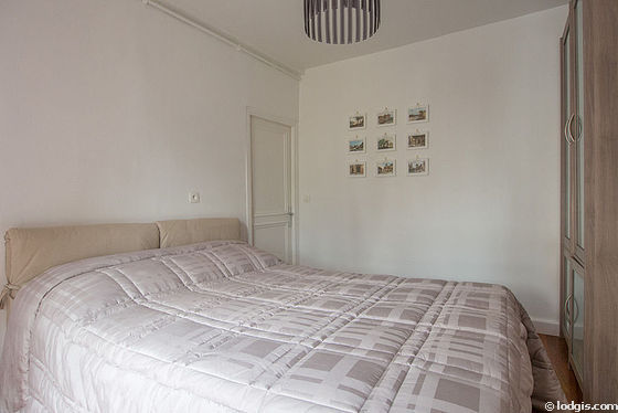 Chambre très calme pour 2 personnes équipée de 1 lit(s) de 160cm