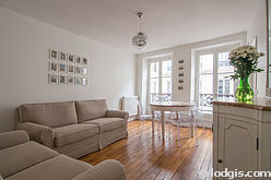 Wohnung Paris 6° - Wohnzimmer