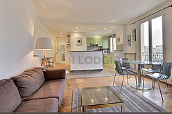 Wohnung Paris 10° - Wohnzimmer