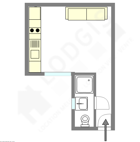 Appartamento Parigi 17° - Piantina interattiva