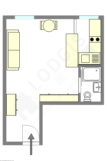 Apartment Vanves - Interactive plan