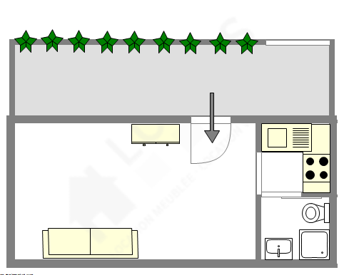 Appartement Fontenay-Sous-Bois - Plan interactif