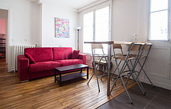 Wohnung Paris 17° - Wohnzimmer