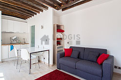 Wohnung Paris 3° - Wohnzimmer