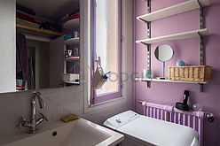 Appartement Paris 19° - Salle de bain