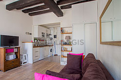 Wohnung Paris 3° - Wohnzimmer