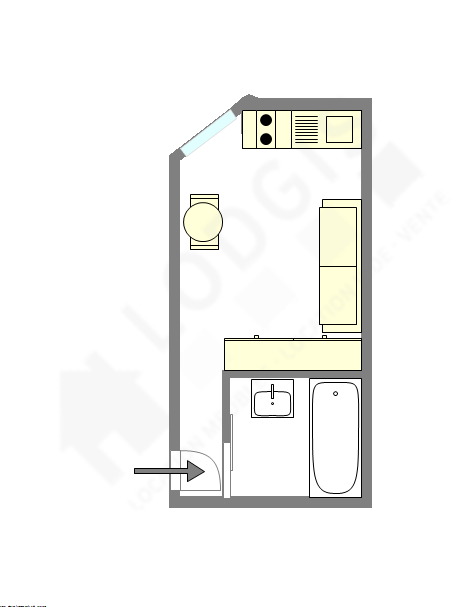 Appartement Paris 7° - Plan interactif