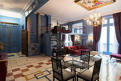 Wohnung Paris 2° - Wohnzimmer