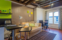 Appartement Paris 3° - Séjour