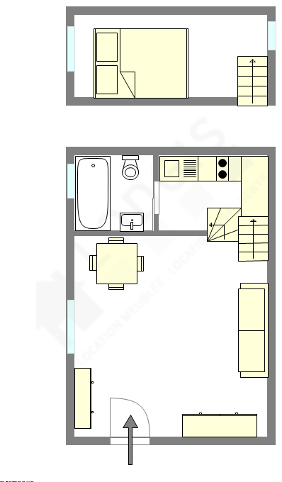 Appartement - Plan interactif