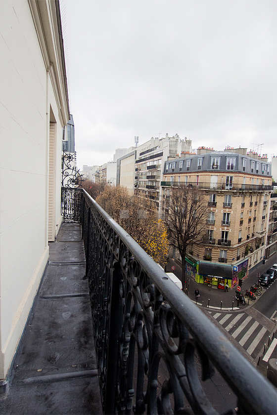Very bright balcony