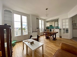 Wohnung Paris 20° - Wohnzimmer