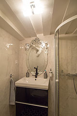 Wohnung Paris 4° - Badezimmer