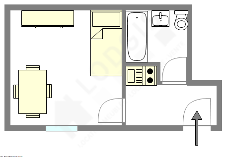 Appartamento  - Piantina interattiva