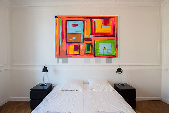 Chambre calme pour 2 personnes équipée de 1 lit(s) de 160cm