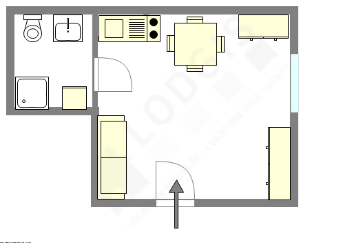 Appartamento Saint-Mandé - Piantina interattiva