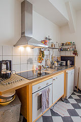 双层公寓 巴黎14区 - 厨房