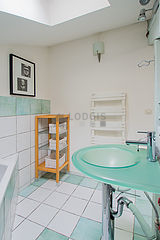 双层公寓 巴黎14区 - 浴室