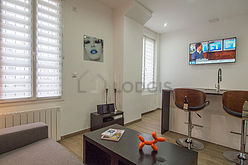 Wohnung Paris 10° - Wohnzimmer