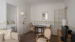 Wohnung Paris 20° - Wohnzimmer