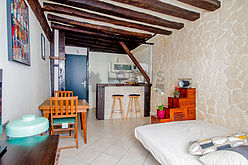 Wohnung Paris 5° - Wohnzimmer