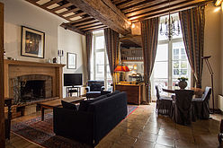 Apartment Paris 4° - Living room