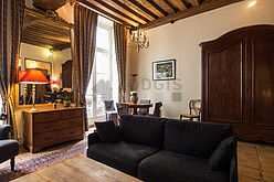 Wohnung Paris 4° - Wohnzimmer