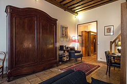 Wohnung Paris 4° - Wohnzimmer