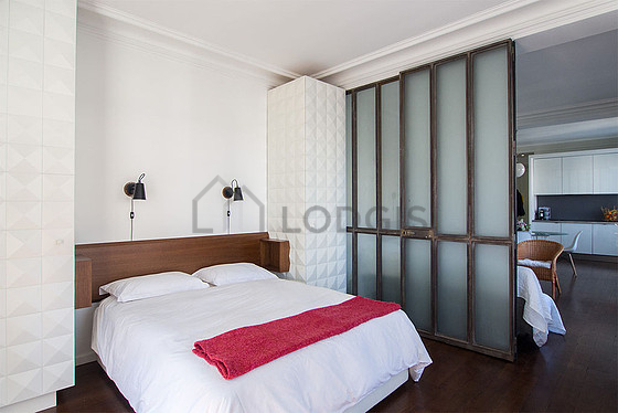 Bedroom for 2 persons equipped with 1 bed(s) of 160cm