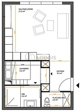 Wohnung Paris 9° - Badezimmer