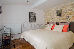 Maison individuelle Paris 4° - Chambre