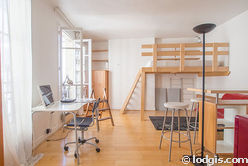 Wohnung Paris 18° - Wohnzimmer