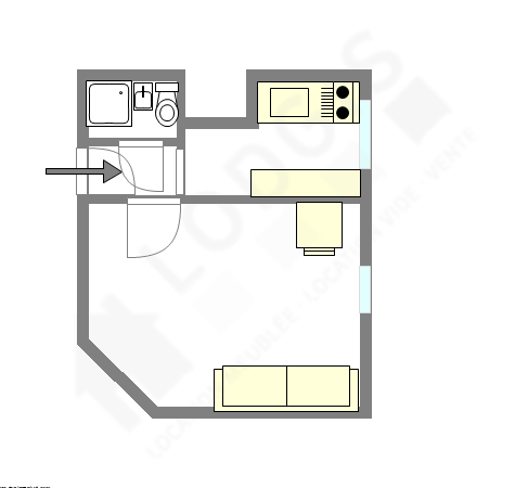 Apartamento París 20° - Plano interactivo