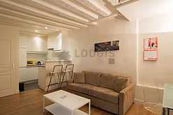 Wohnung Paris 6° - Wohnzimmer