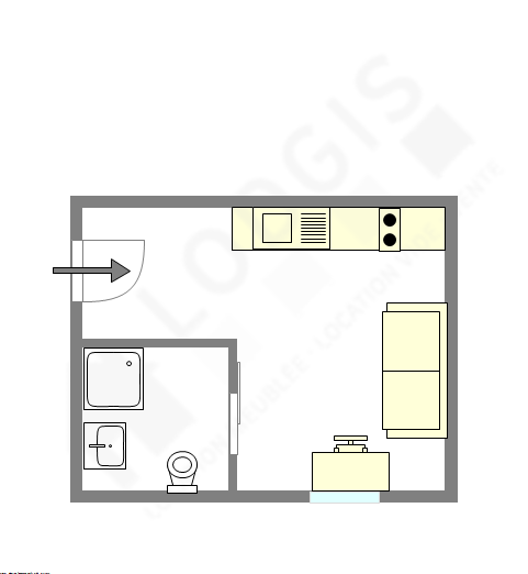 Apartamento París 16° - Plano interactivo