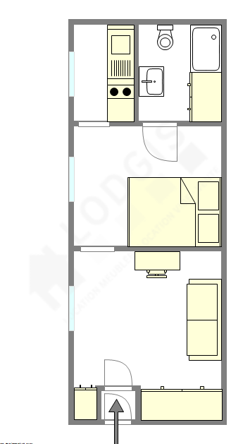 Appartamento Parigi 5° - Piantina interattiva
