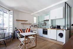 Wohnung Paris 18° - Wohnzimmer