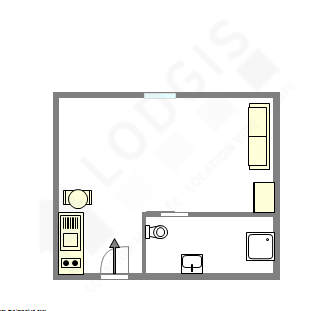 Appartamento Parigi 1° - Piantina interattiva