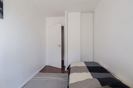 Chambre calme pour 1 personnes équipée de 1 lit(s) de 90cm