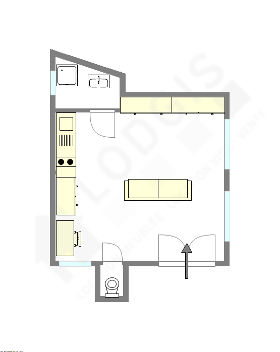 Apartment Paris 9° - Interactive plan
