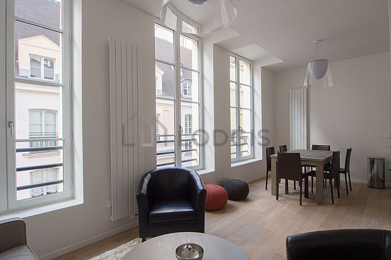 Magnifique séjour calme et très lumineux d'un appartement à Paris