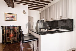 Appartement Paris 4° - Cuisine