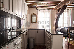 Appartement Paris 4° - Cuisine
