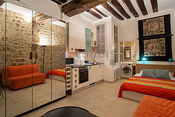 Apartment Paris 4° - Living room