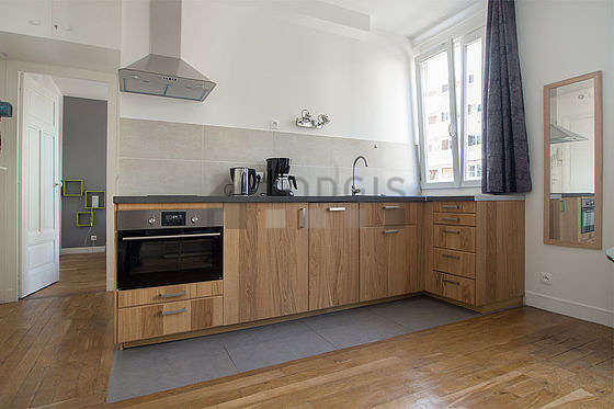 Great kitchen of 1m² with tilefloor
