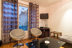 Wohnung Courbevoie - Wohnzimmer